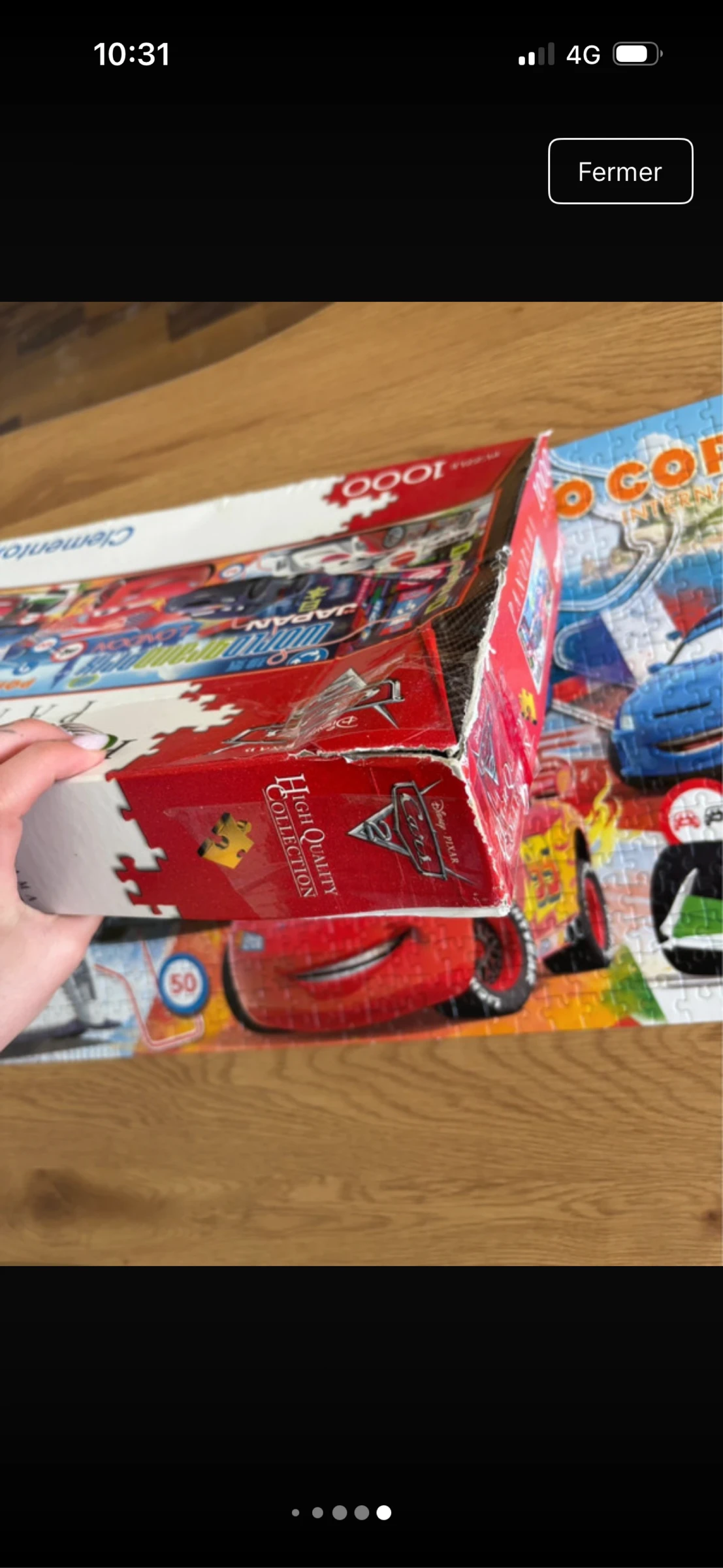 Groot puzzel Disney Cars 1000 stukjes – photo 8
